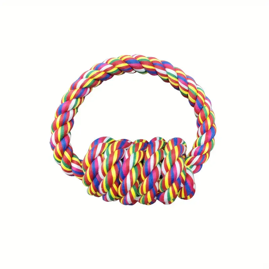 2-Pack Large Dog Knotting Toy - Various Colors, Chew-resistant