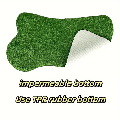 Artificial turf dog poop mats - easy to clean and odor-resistant