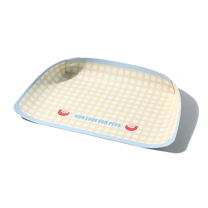 Pet Feeding Mat | Non-Slip Cat and Dog Bowl Mat, Size Adjustable